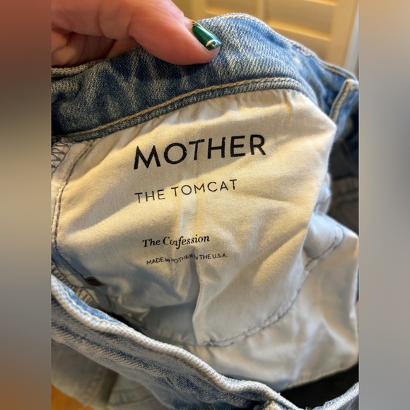 MOTHER superior size 27 the Tomcat the confession distressed jeans - Picture 5 of 8